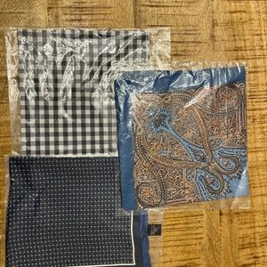 Men’s (3) Pocket Squares